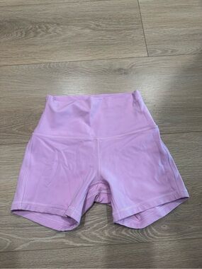lululemon athletica Light Pink High-Rise Athletic Shorts